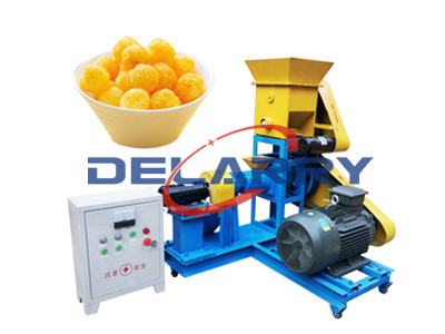 Automatic cereal snack extruding machine 