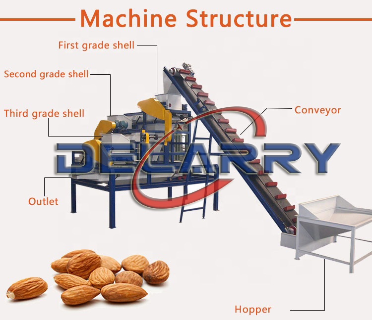 Automatic almond shelling machine (图3)