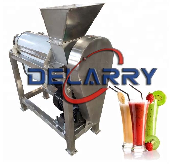 Commercial screw ginger juice making machine