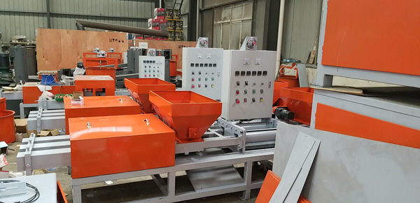 Automatic wood pallet block production line to Russia