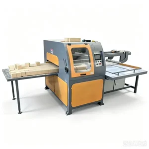 CNC wood pallet block cutting machine, automatic cutting for wood pallet blocks